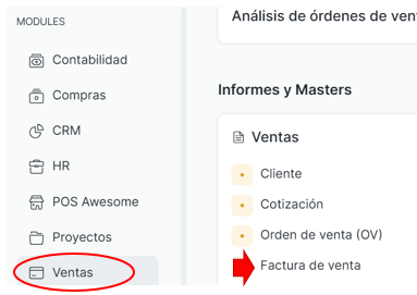 Reportes de ventas - Cover Image